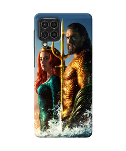 Aquaman couple Samsung F62 Back Cover