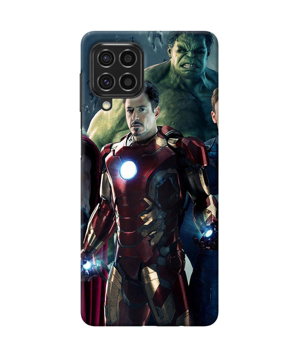 Ironman hulk space Samsung F62 Back Cover