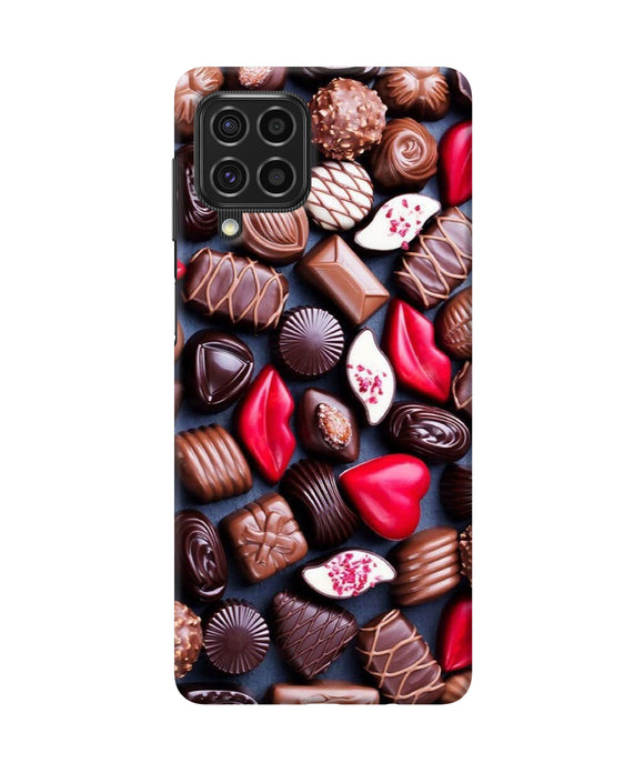 Valentine special chocolates Samsung F62 Back Cover