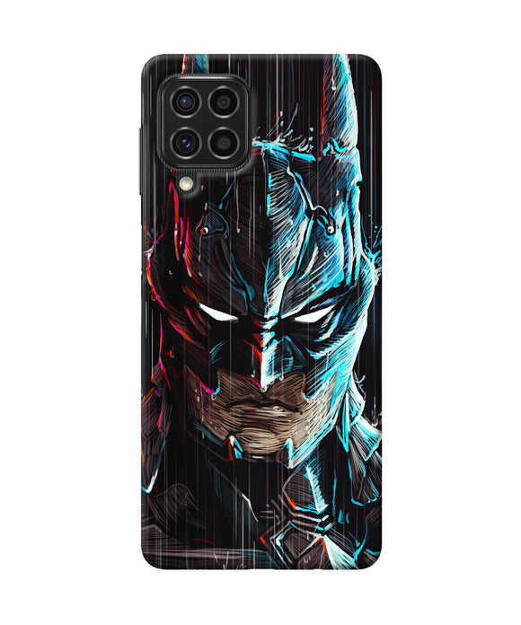 Batman face Samsung F62 Back Cover