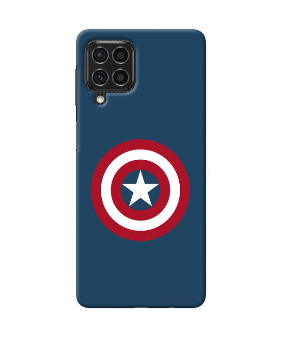 Captain america logo Samsung F62 Back Cover