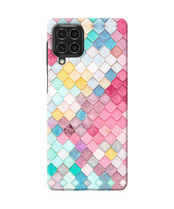 Colorful fish skin Samsung F62 Back Cover