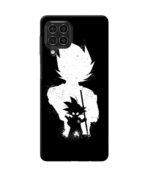 Goku night little character Samsung F62 Back Cover