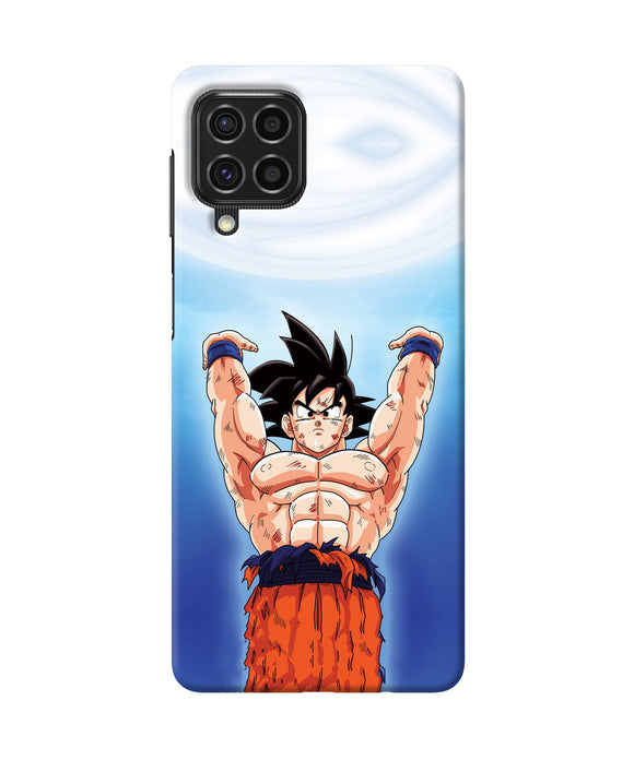 Goku super saiyan power Samsung F62 Back Cover