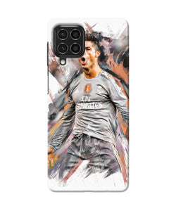 Ronaldo poster Samsung F62 Back Cover