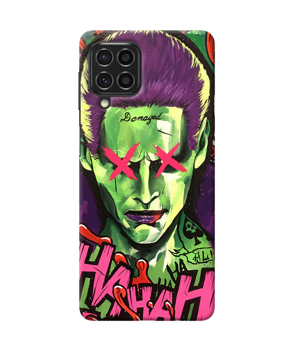 Damaged joker anim Samsung F62 Back Cover