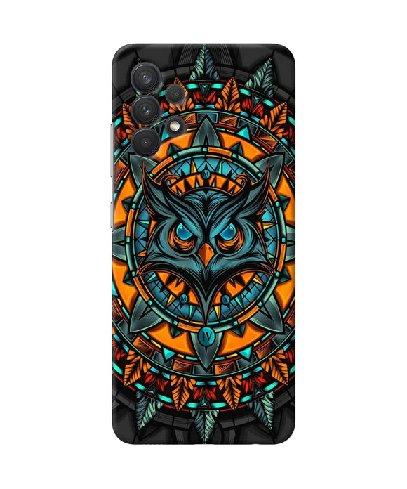Angry Owl Art Samsung A32 Back Cover