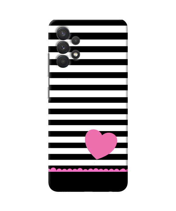 Abstract heart Samsung A32 Back Cover