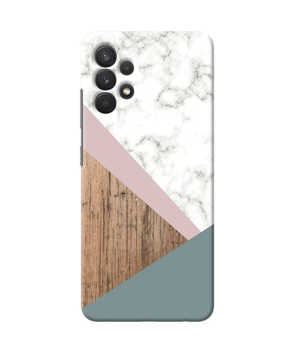 Marble wood Abstract Samsung A32 Back Cover