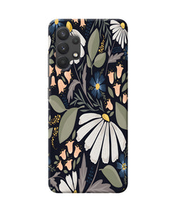 Flowers Art Samsung A32 Back Cover