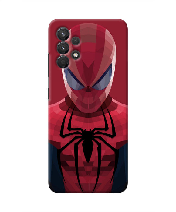 Spiderman Art Samsung A32 Real 4D Back Cover