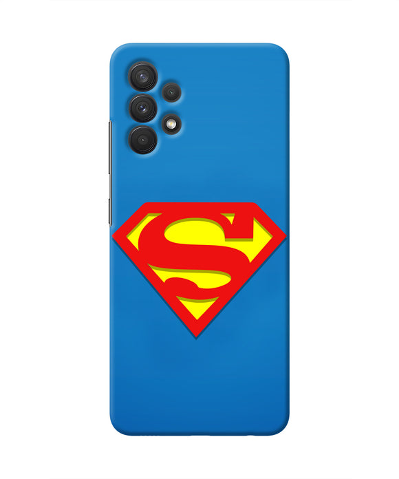 Superman Blue Samsung A32 Real 4D Back Cover