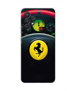 Ferrari Steeriing Wheel Samsung A32 Real 4D Back Cover