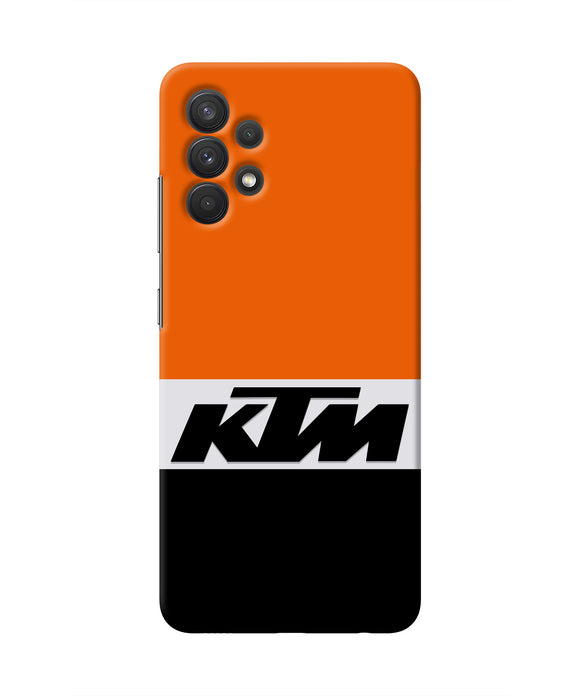 KTM Colorblock Samsung A32 Real 4D Back Cover