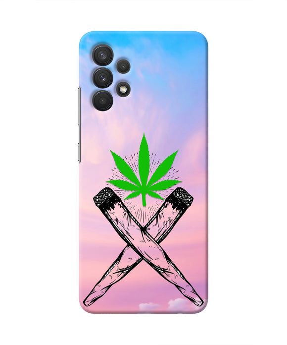 Weed Dreamy Samsung A32 Real 4D Back Cover