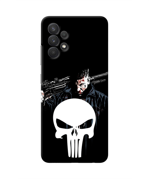 Punisher Character Samsung A32 Real 4D Back Cover