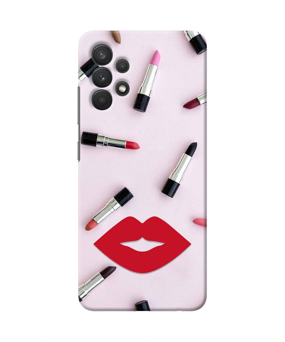 Lips Lipstick Shades Samsung A32 Real 4D Back Cover