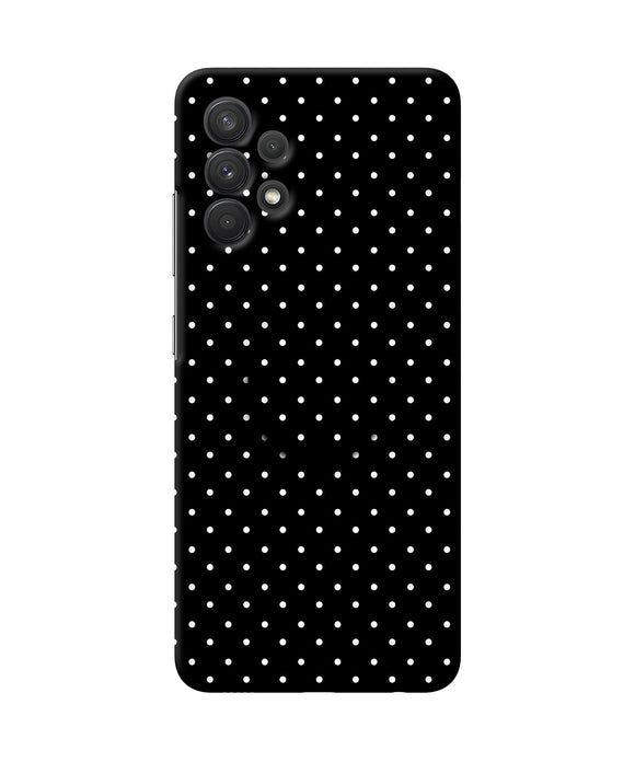 White Dots Samsung A32 Pop Case