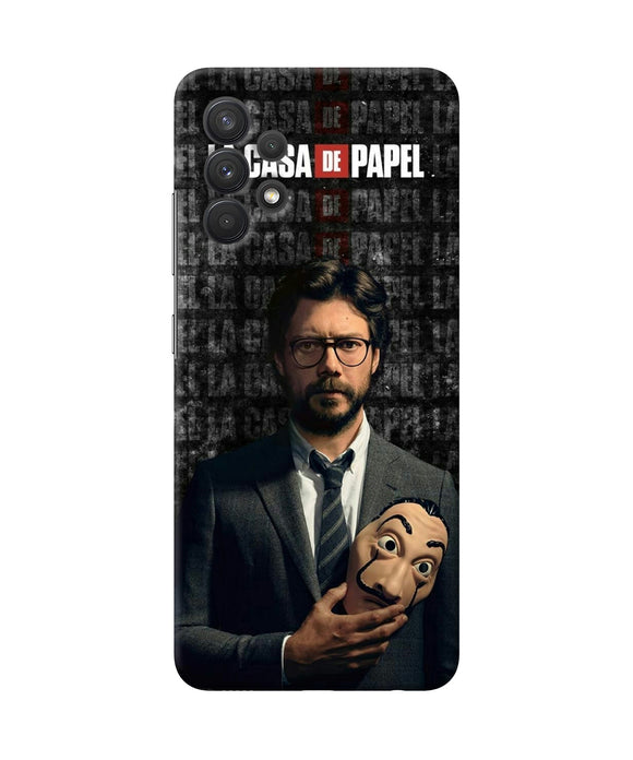 Money Heist Professor with Mask Samsung A32 Back Cover