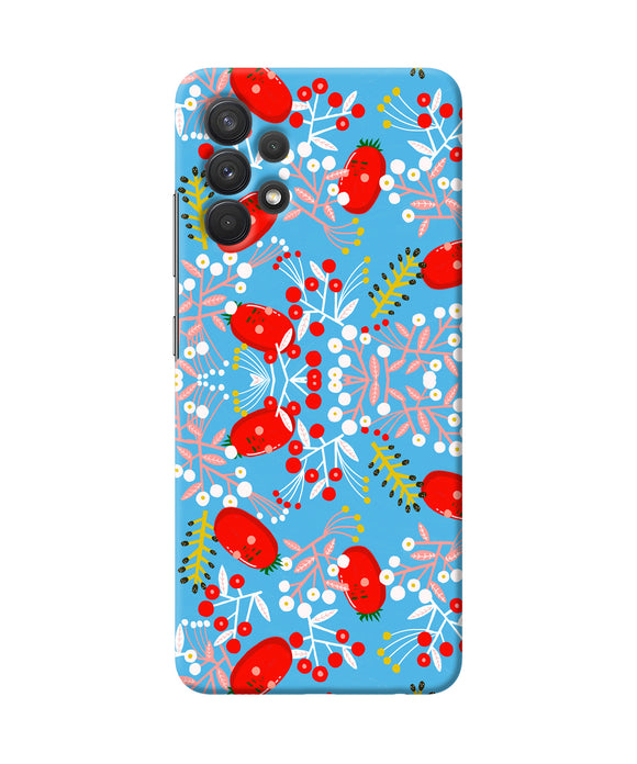 Small red animation pattern Samsung A32 Back Cover