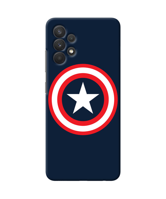 Captain america logo Samsung A32 Back Cover