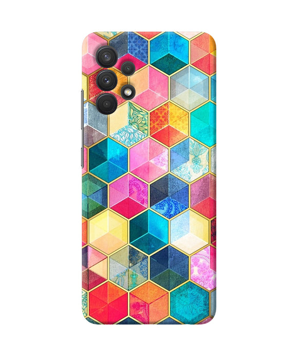 Abstract color box Samsung A32 Back Cover