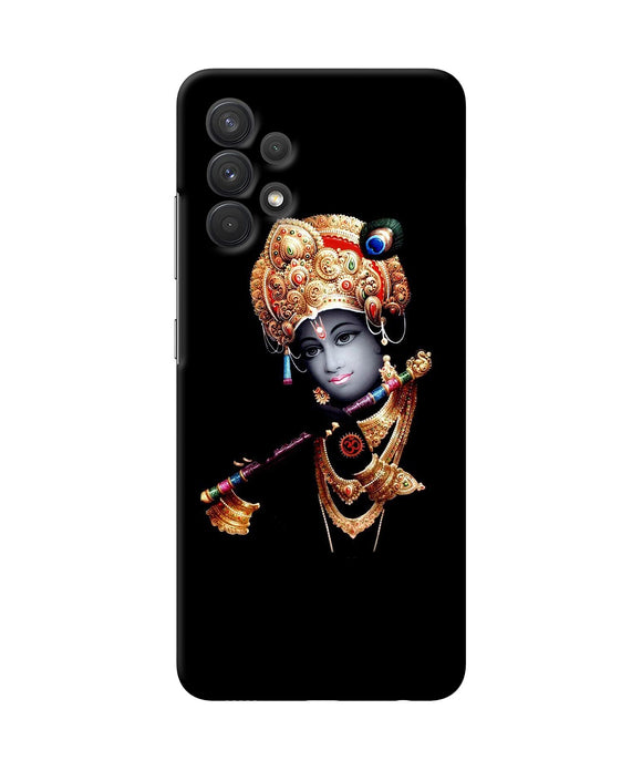 Lord krishna with fluet Samsung A32 Back Cover