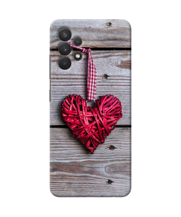 Lace heart Samsung A32 Back Cover