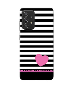 Abstract heart Samsung A52 Back Cover