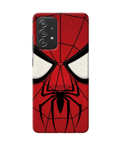 Spiderman Face Samsung A52 Real 4D Back Cover
