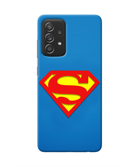 Superman Blue Samsung A52 Real 4D Back Cover