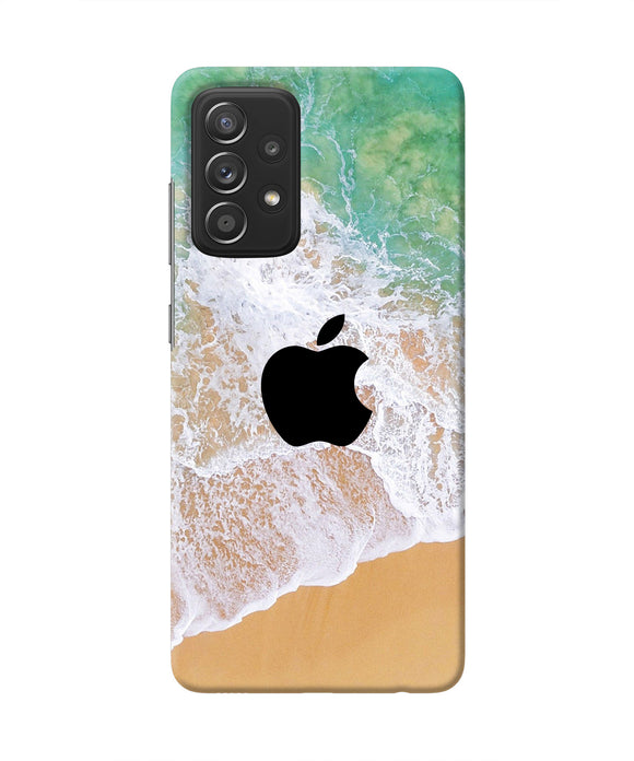Apple Ocean Samsung A52 Real 4D Back Cover