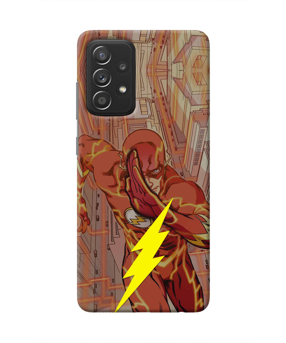 Flash Running Samsung A52 Real 4D Back Cover