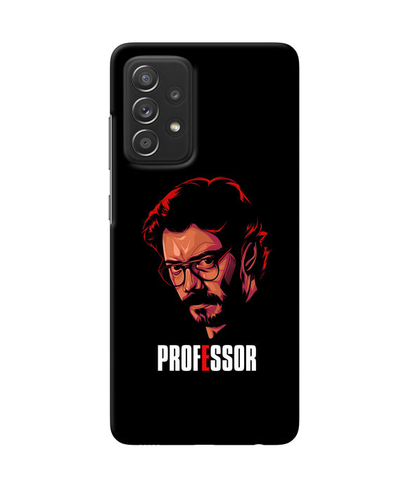 Money Heist Professor Sketch Samsung A52 Back Cover