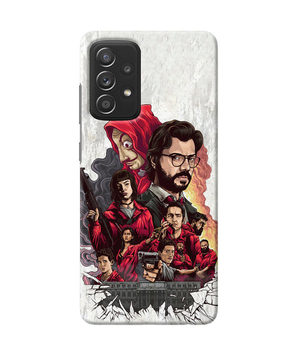 Money Heist Poster Samsung A52 Back Cover