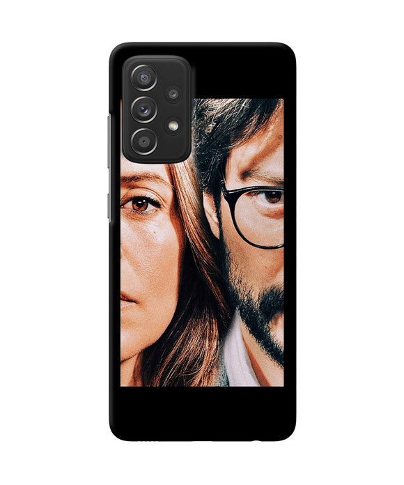 Money Heist Professor With Rachel Samsung A52 Back Cover