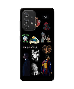 Positive Characters Samsung A52 Back Cover