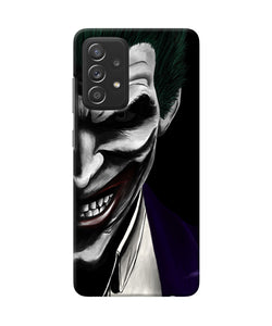 The joker black Samsung A52 Back Cover