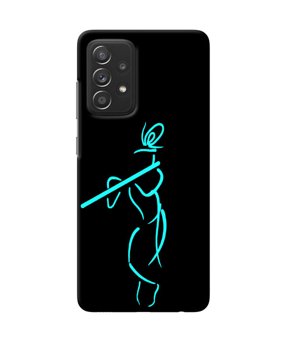 Lord krishna sketch Samsung A52 Back Cover