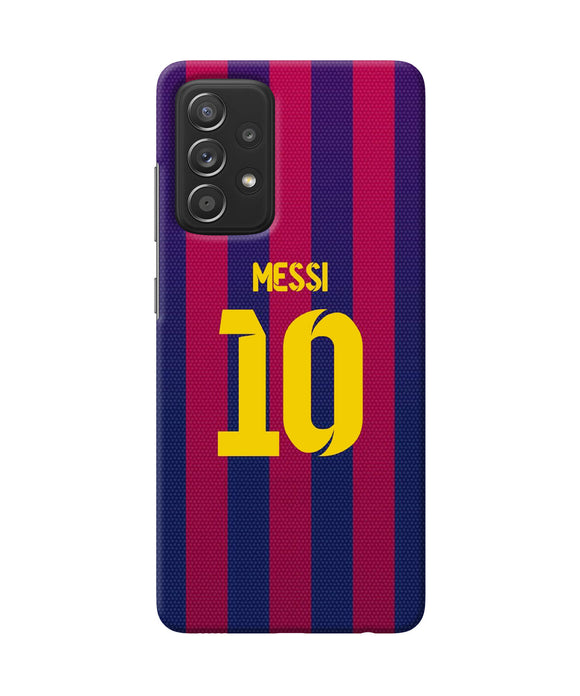 Messi 10 tshirt Samsung A52 Back Cover