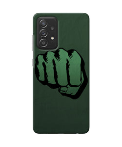 Hulk smash logo Samsung A52 Back Cover