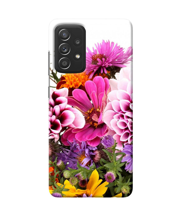 Natural flowers Samsung A52 Back Cover