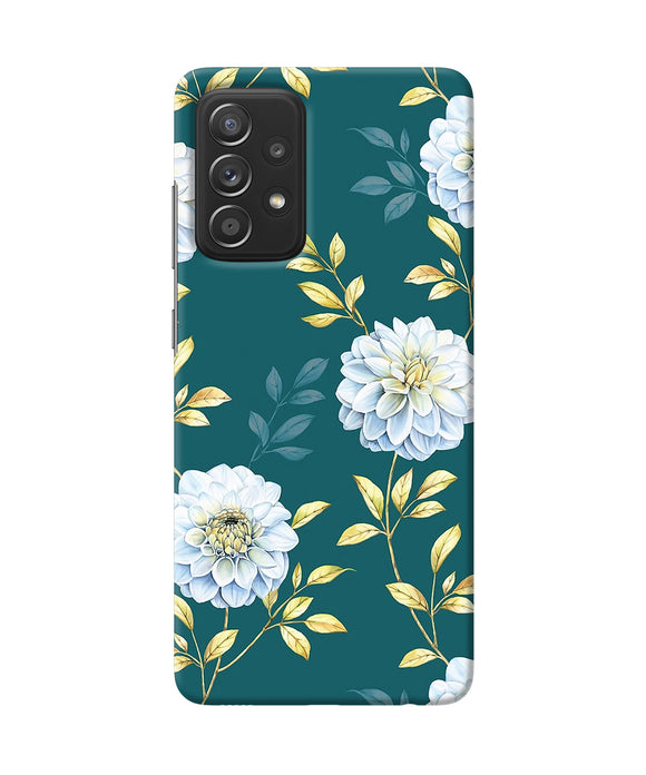 Flower canvas Samsung A52 Back Cover