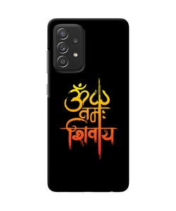 Om namah shivay text Samsung A52 Back Cover