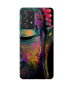 Buddha face painting Samsung A52 Back Cover