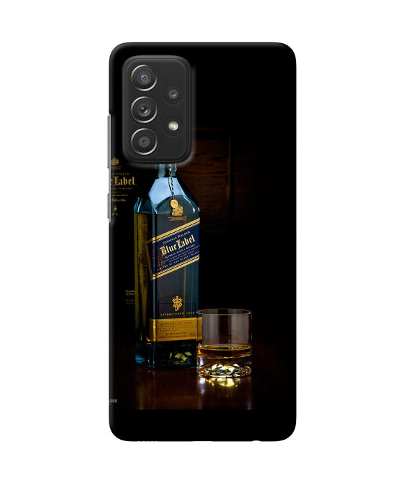 Blue lable scotch Samsung A52 Back Cover