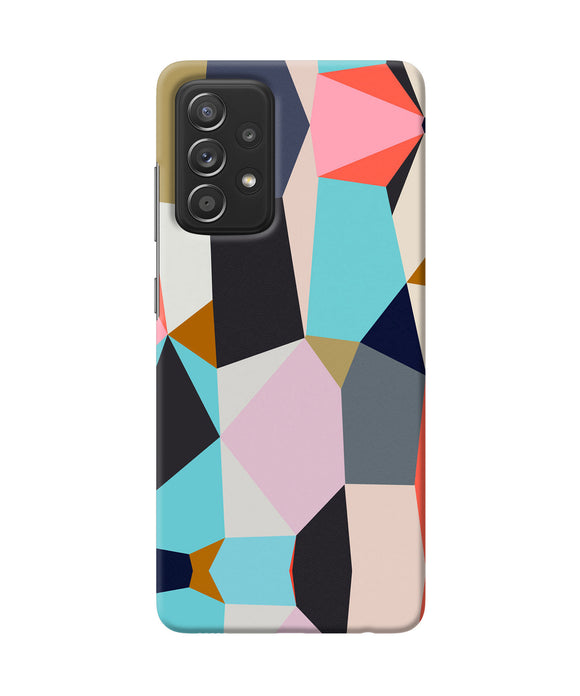 Abstract colorful shapes Samsung A52 Back Cover