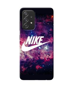 NIke galaxy logo Samsung A52 Back Cover