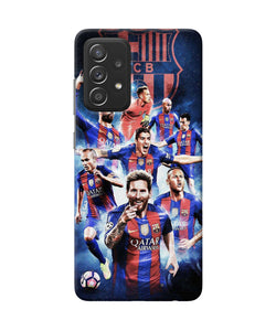 Messi FCB team Samsung A52 Back Cover