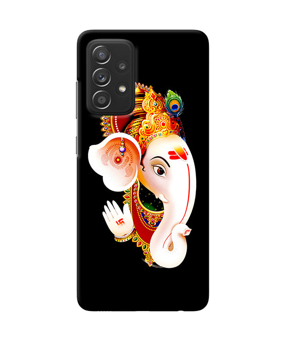 Lord ganesh face Samsung A52 Back Cover